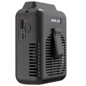 8000mAh Portable Waist Clip on Fan; Personal Neck Fan with 32H Working Time; Battery Powered Belt Fan; Adjustable air outlet; 3 Speed; Body Fan f