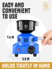 Blue Multipurpose Electric Charcoal Starter Electric Charcoal Burner ETL Approved Electric Stove Coconut Charcoal Lighters with Tongs 450W Hot Plate E