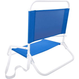 Low Profile Beach Chair, One Size, Blue (Color: Blue)
