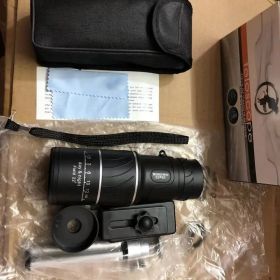 16X52 HD Monocular Telescope High Powered For Outdoor Activity; Bird Watching; Hiking; Travelling; Football Game Watching; Super Foot Bowl Access (Items: Monocular + Tripod)